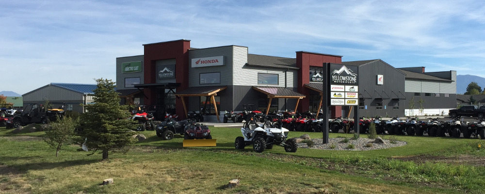 Store for sale in Yellowstone Motorsports, Bozeman, Montana
