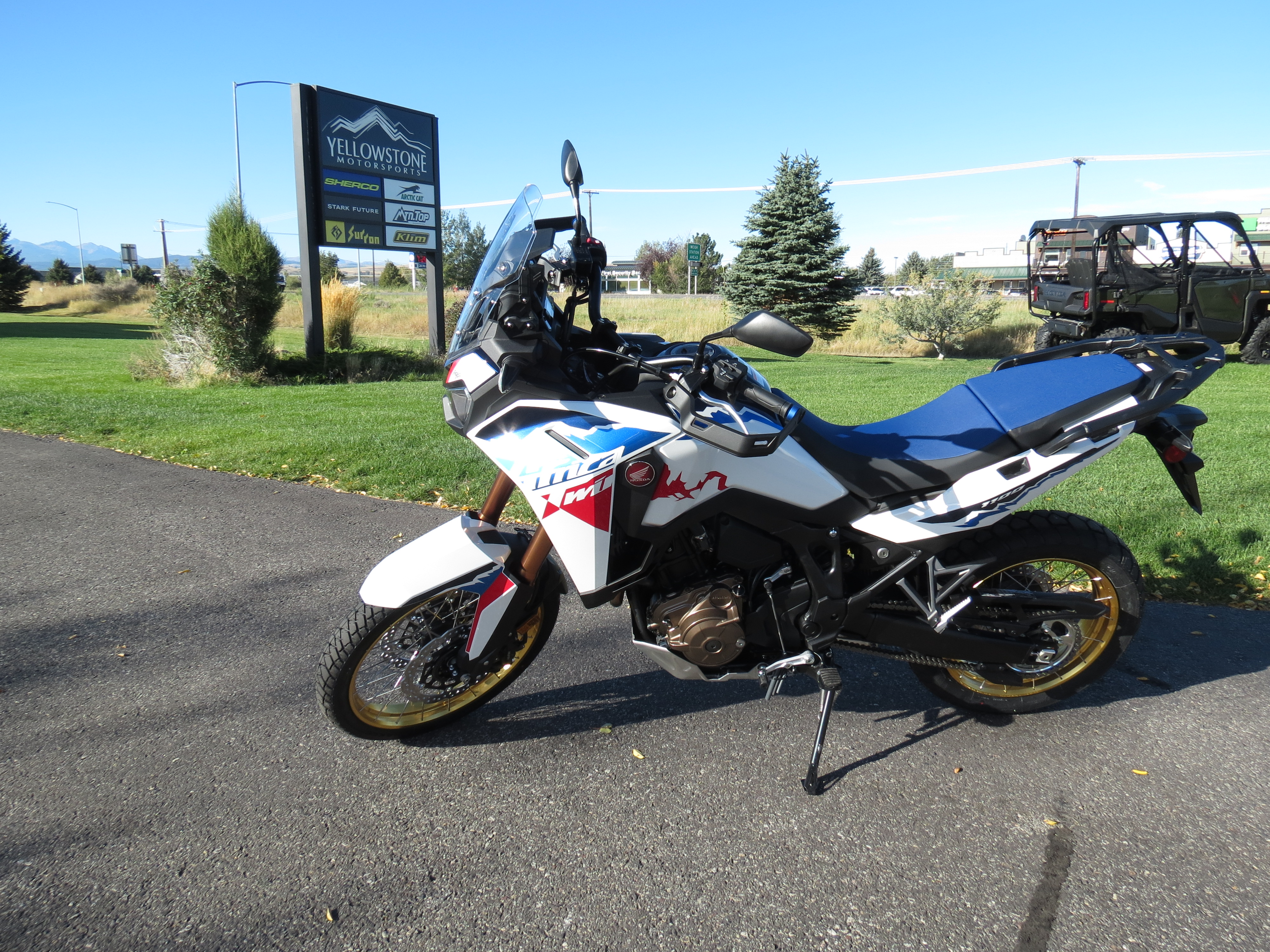 2026 Honda Africa Twin Pearl White